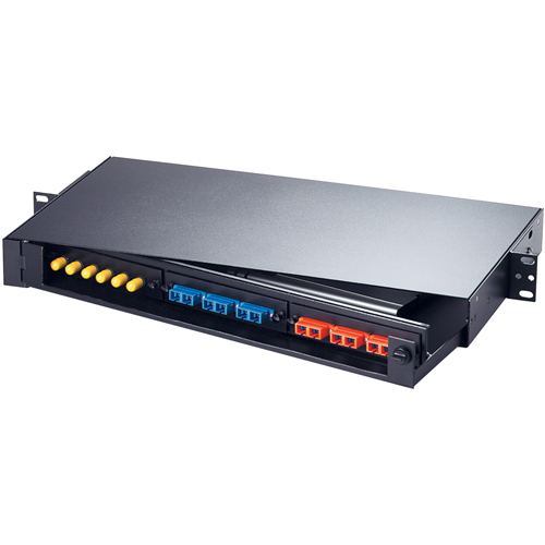 Fs Fiber Rackmount Fiber Optic Enclosure, Rack Mount, Unloaded, Accepts 3 FSP Adapter ...