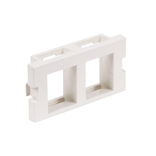 Module, 2 Port, White Unloaded IStation Module - CableLAN
