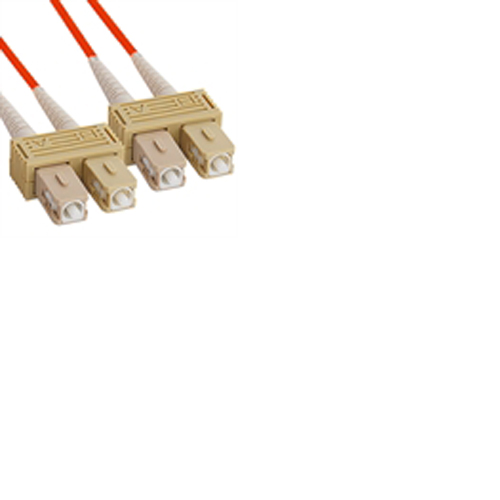 Fiber Optic Assembly, Duplex, 62.5/125, SC to SC, 5 Meter CableLAN
