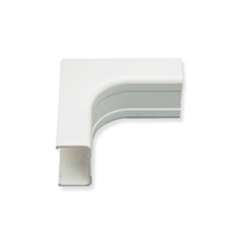 Raceway Fitting, Inside Corner, 1 1/4", White, RW12 CableLAN