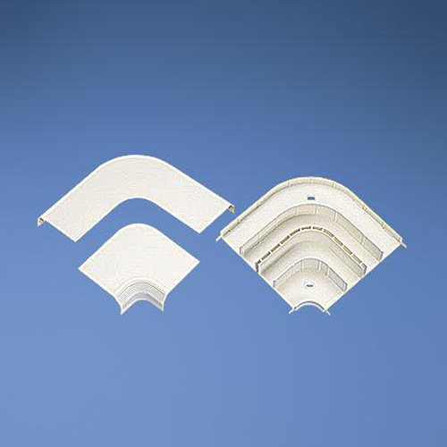 Raceway, Fitting, Right angle, International white CableLAN