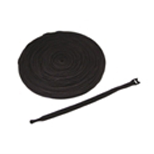 Velcro, Cable Tie, 8", Black, 100 Pack CableLAN