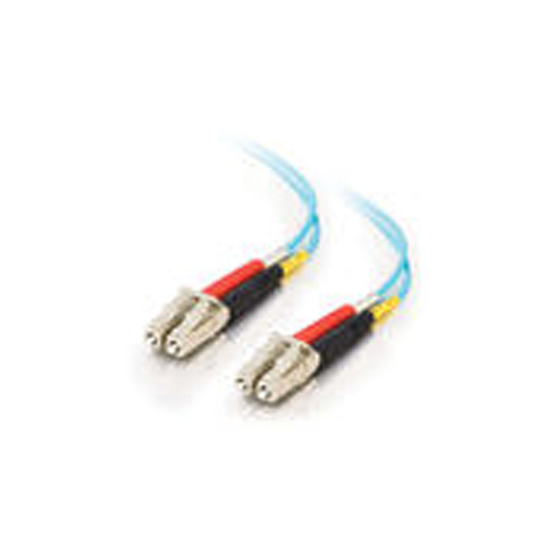 Fiber Optic Assembly, Duplex, 50 Micron, OM4, LC to LC, 8 meters CableLAN